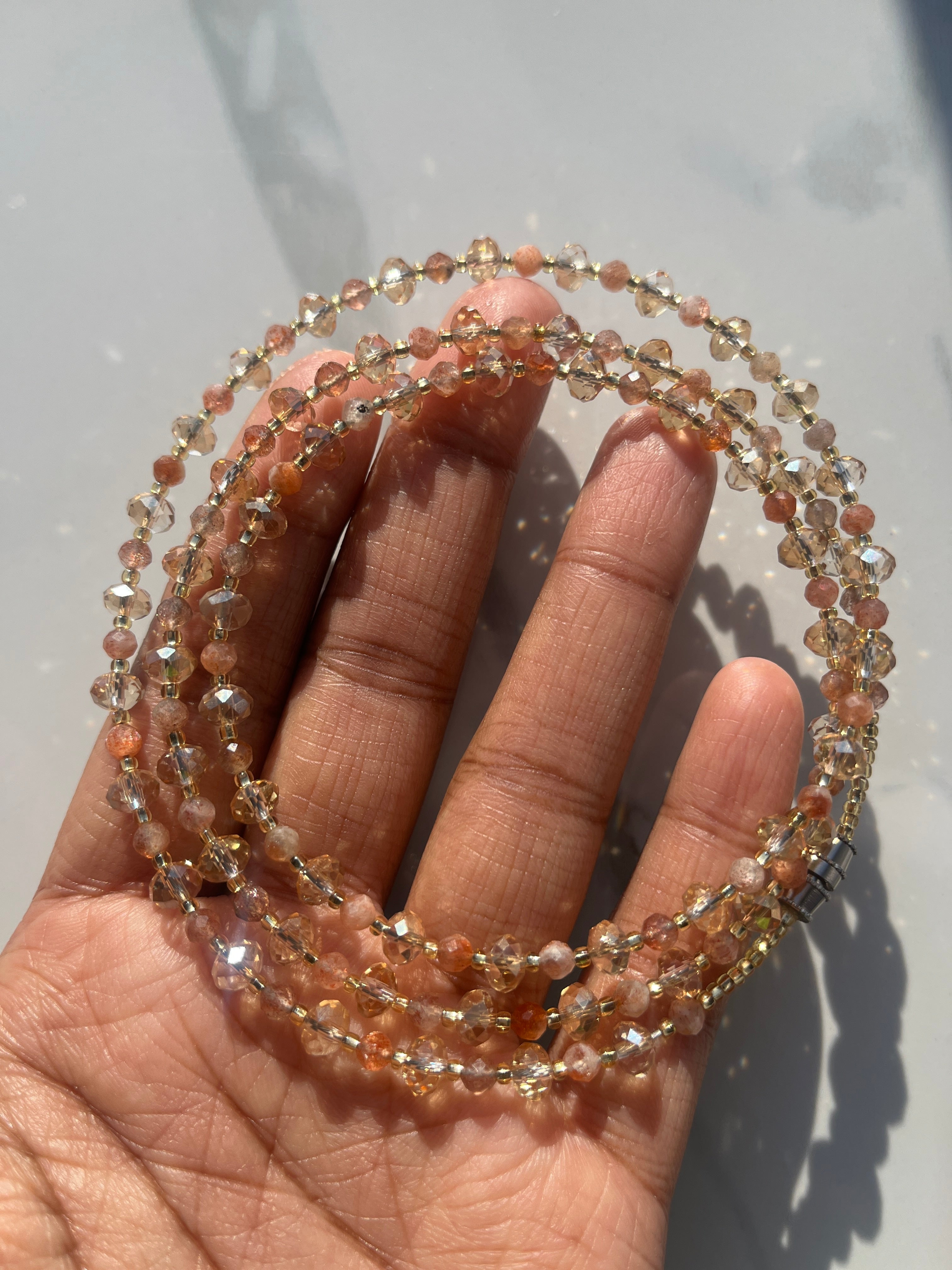 Sunstone Waist Bead