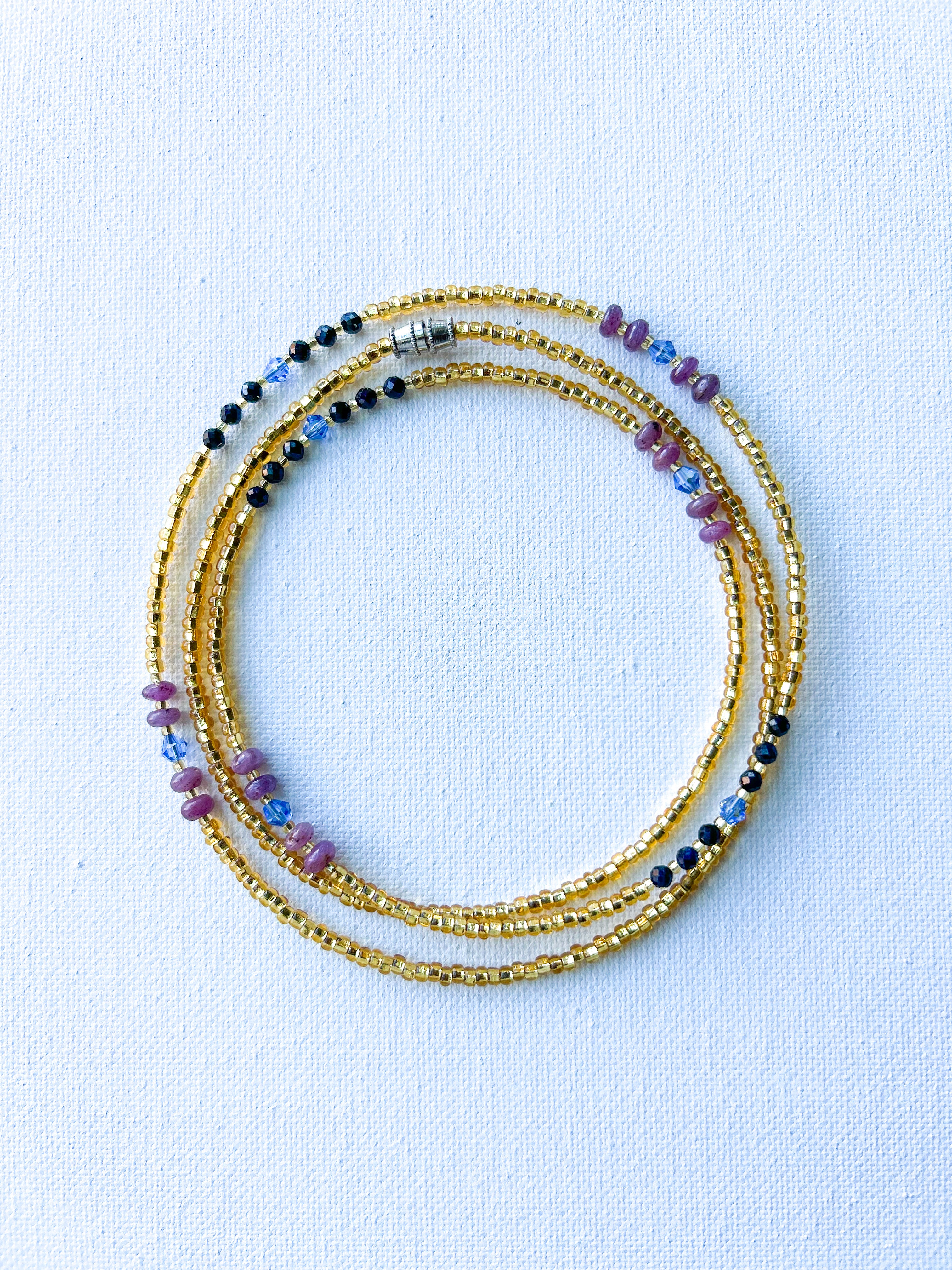 Sapphire Waist Bead