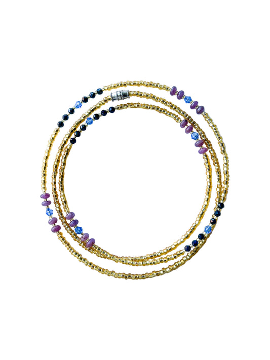 Sapphire Waist Bead