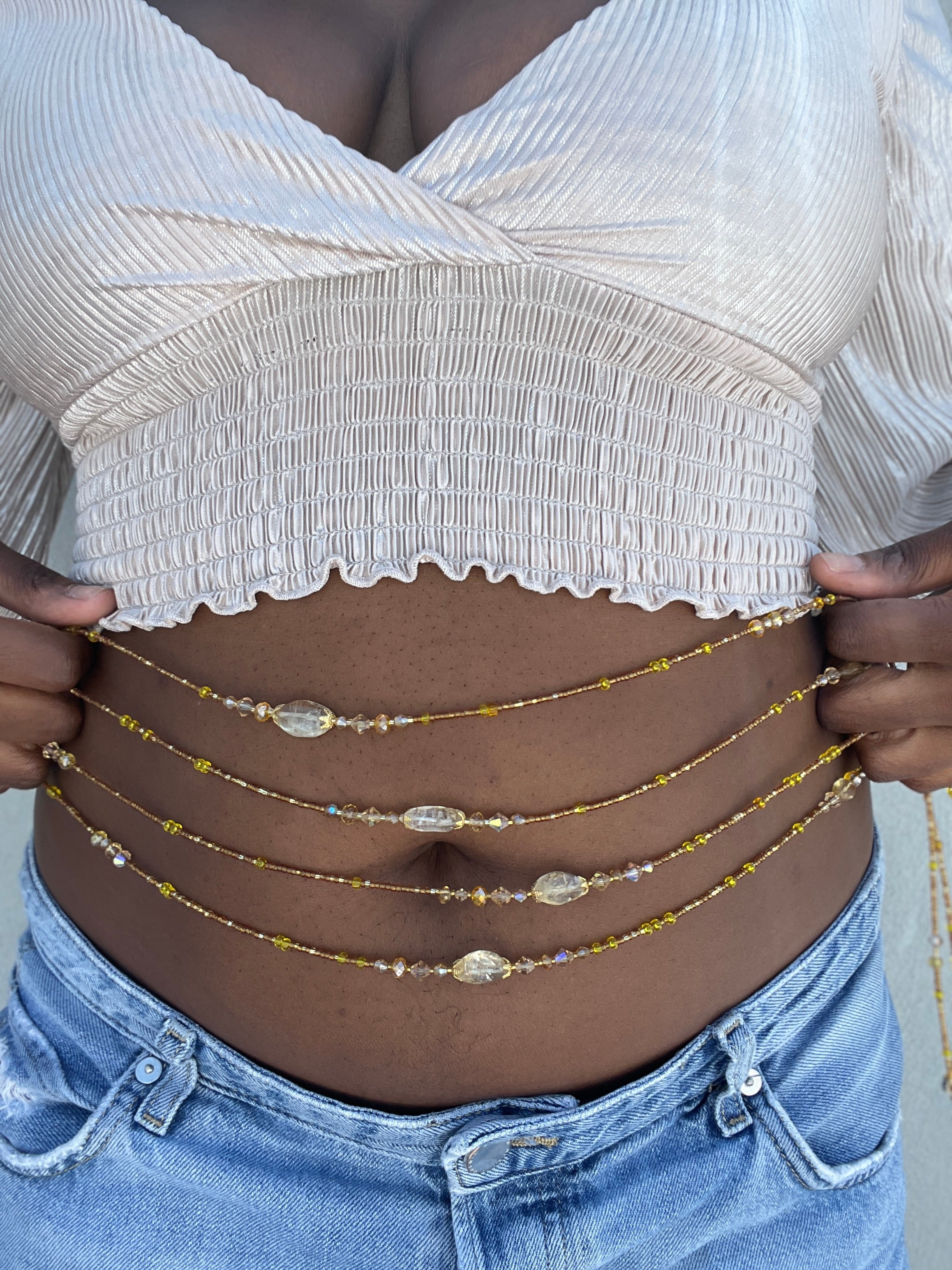 Citrine Waist Bead