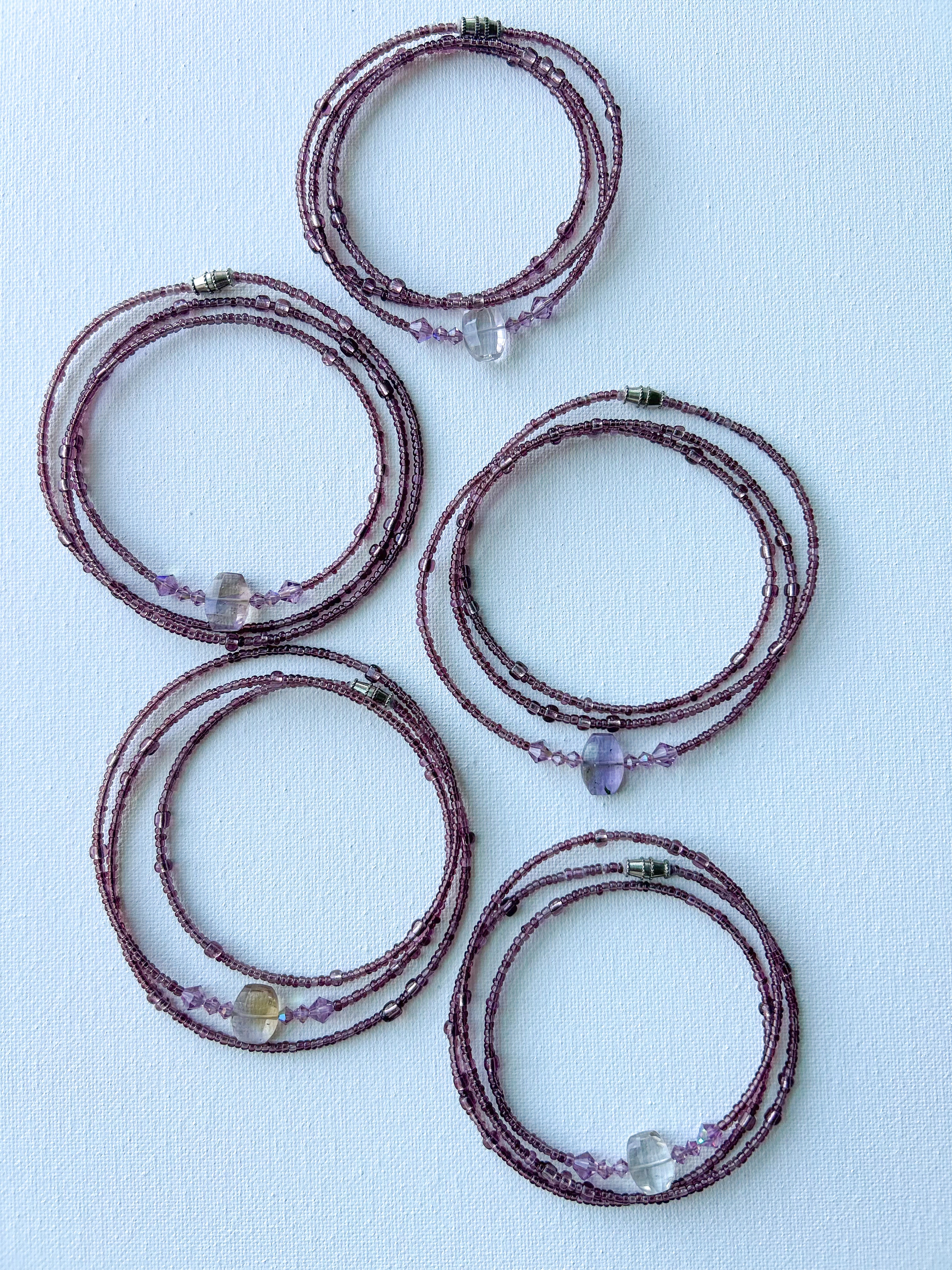 Ametrine Waist Bead