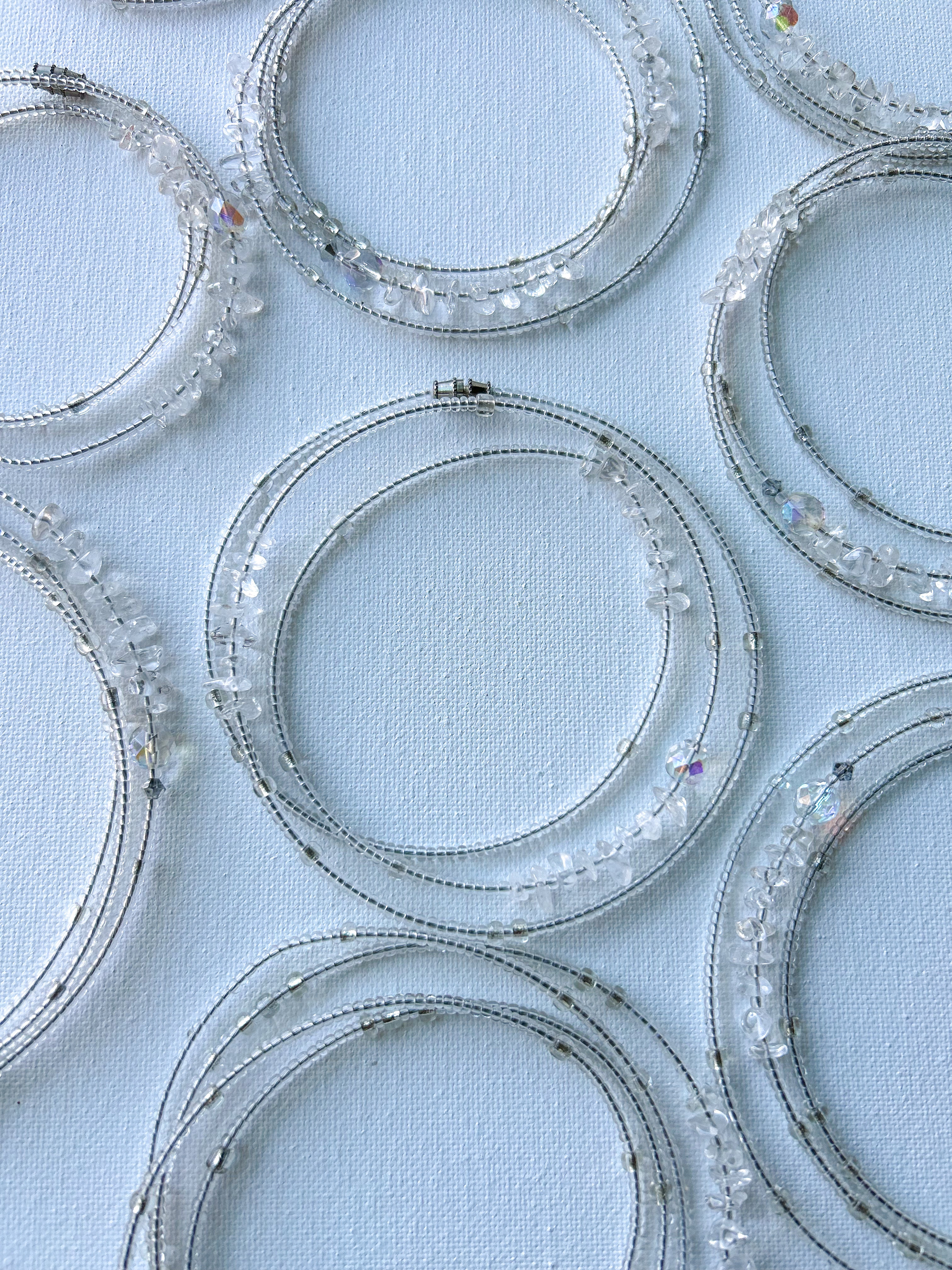 Clear Quartz Waist Bead