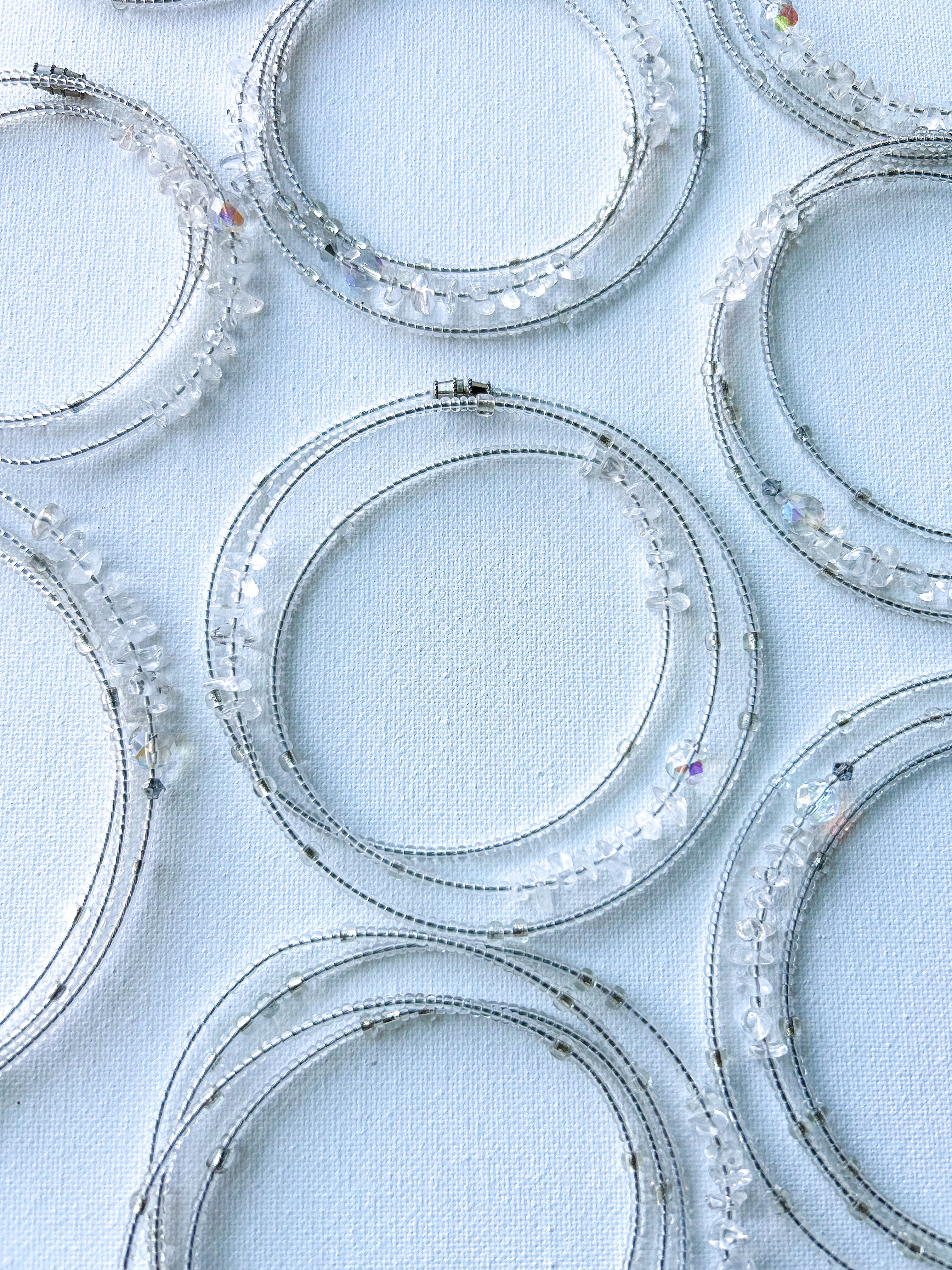 Clear Quartz Waist Bead