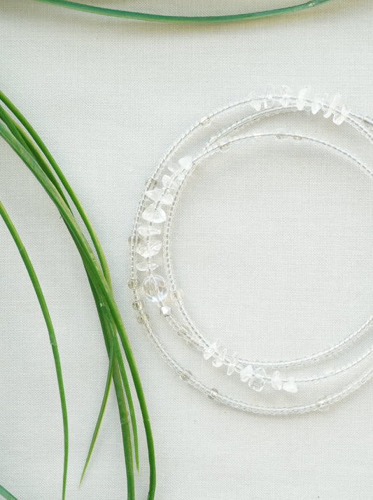 Clear Quartz Waist Bead