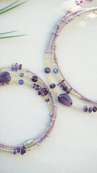 Amethyst Waist Bead