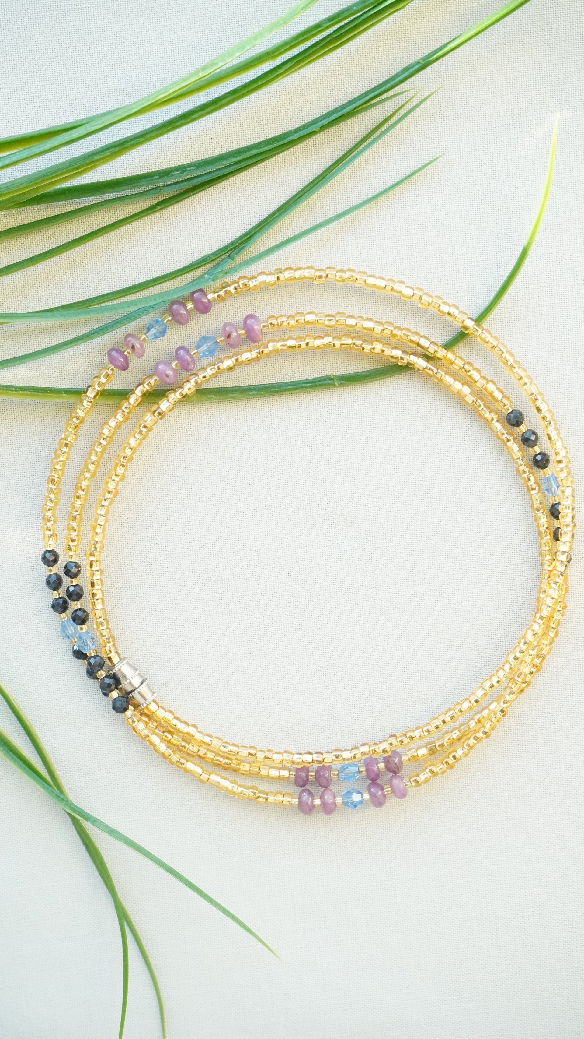 Sapphire Waist Bead