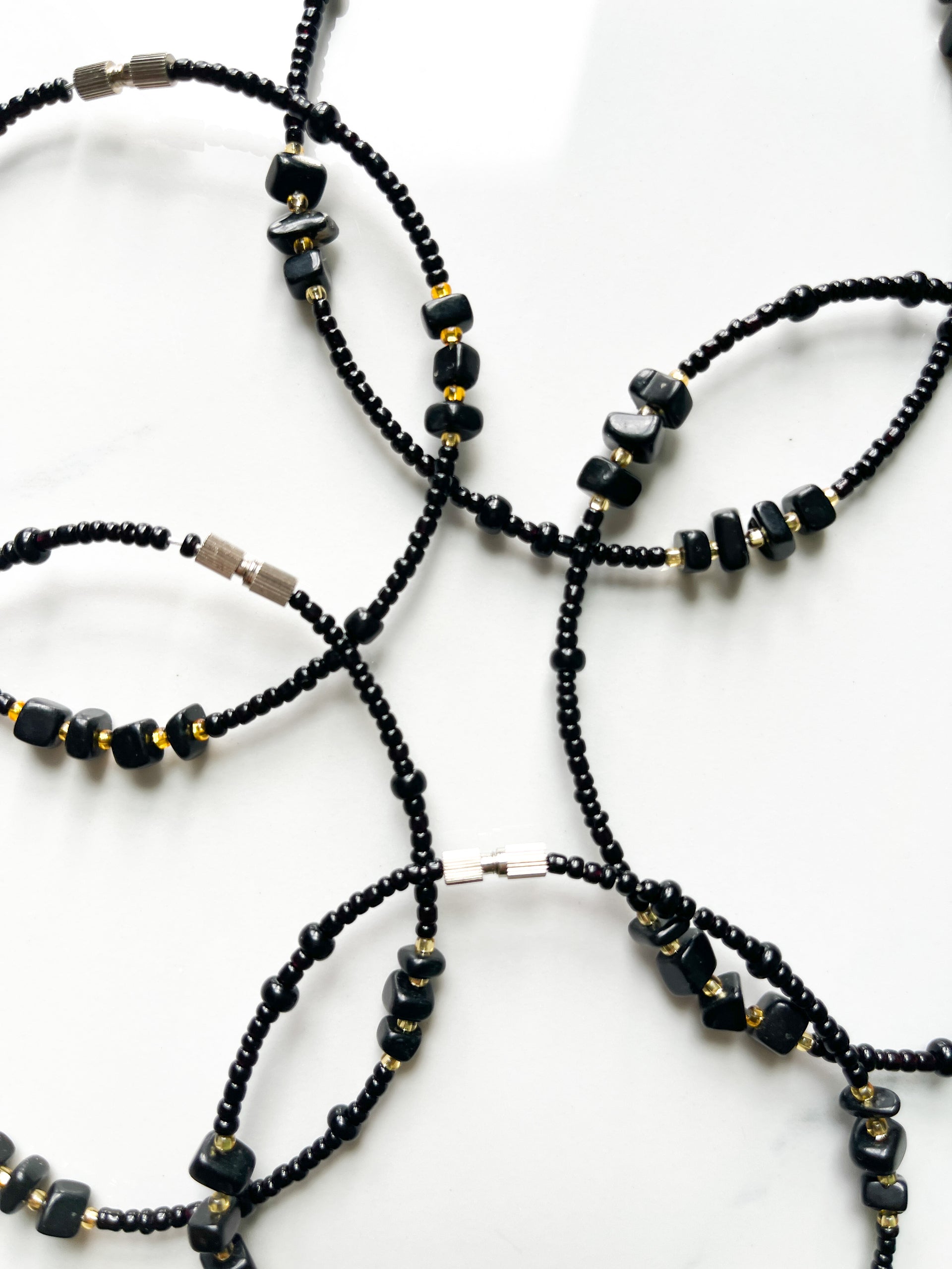 Black Tourmaline Anklet