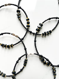 Black Tourmaline Anklet