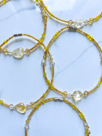 Citrine Anklet