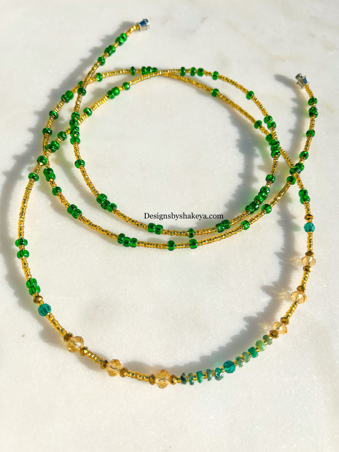 Emerald Waist Bead